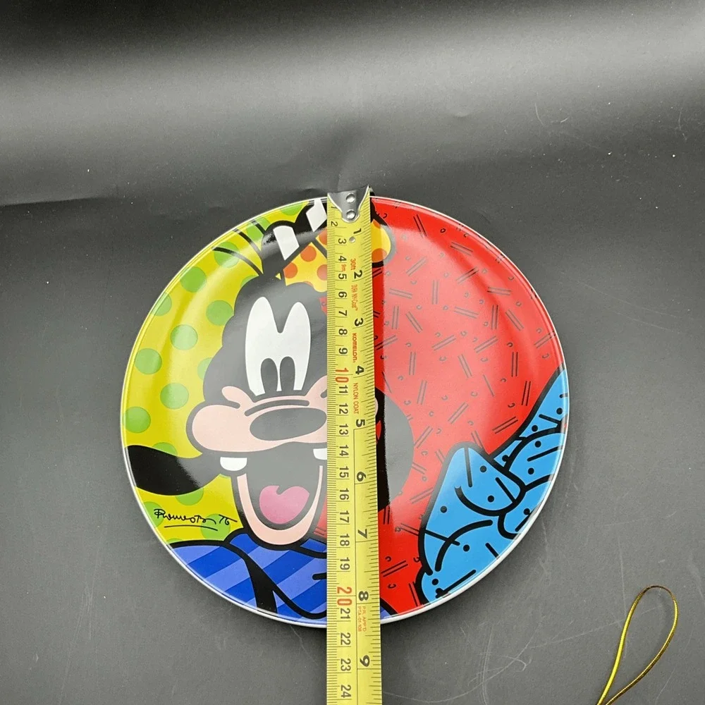 Disney Goofy Plate by Romero Britto *NEW* Gift Boxed